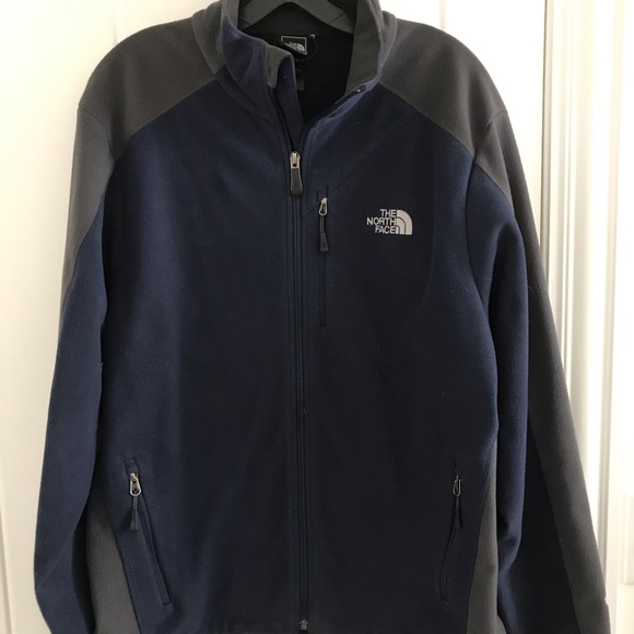 NorthFace two tone tech fleece jacket - Picture 1 of 2